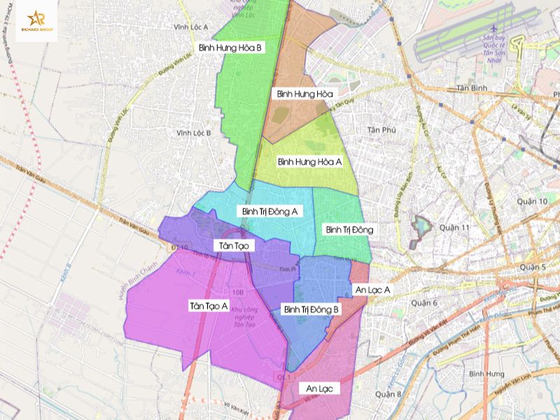 Binh Tan district's potential