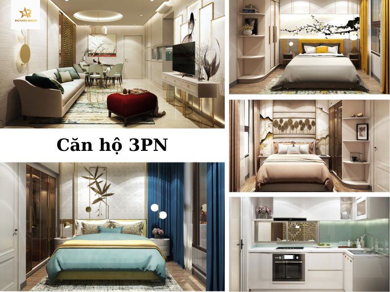 cho thuê căn hộ D-Homme 3PN giá mềm